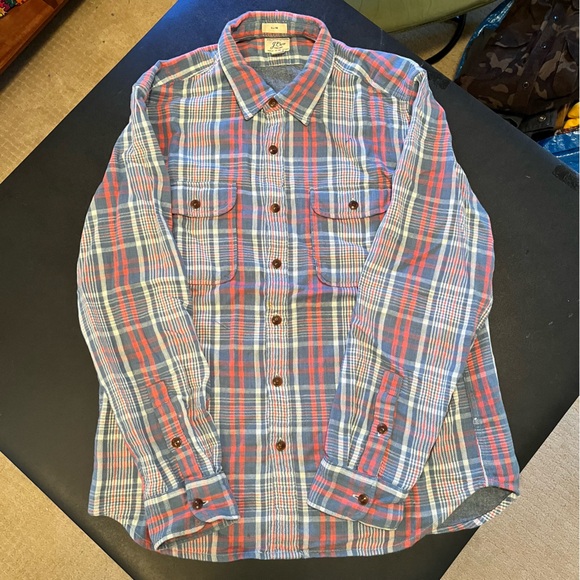 J Crew chambray-lined flannel - Picture 1 of 5